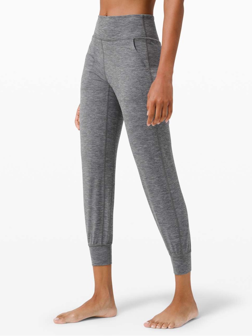 LULULEMON Align High Rise Gray Black Space Dye Jogger Size 8